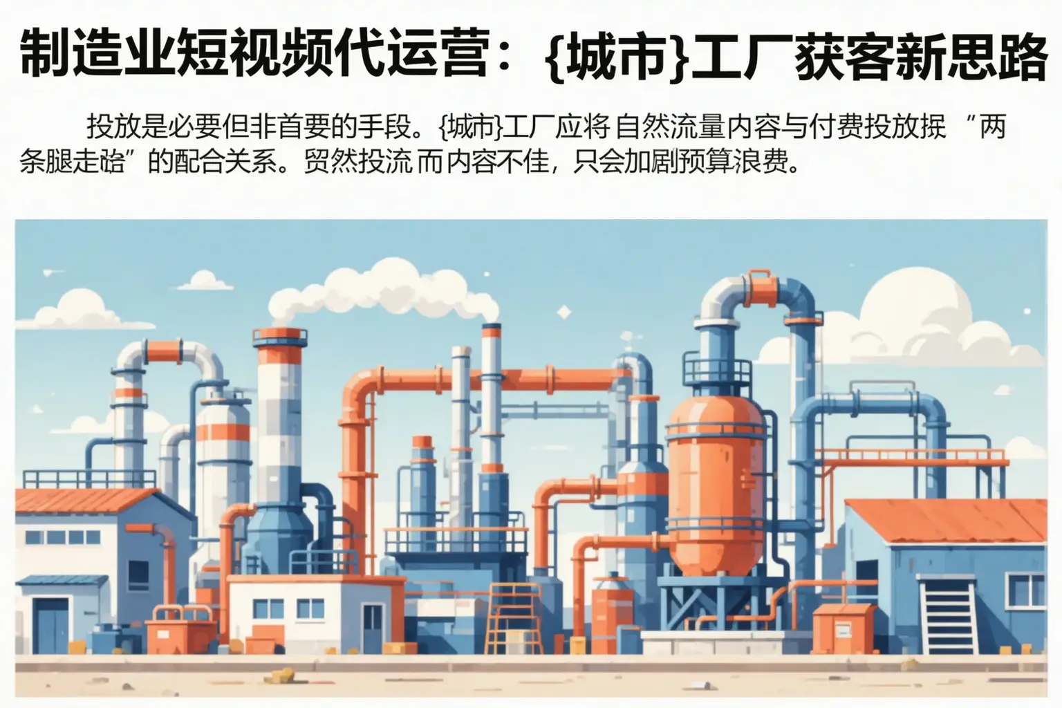 制造业短视频代运营:诸暨工厂获客新思路
